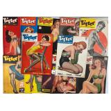 #lot 2  -lot of 13 Titter Magazines