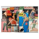 #lot 8- lot of 14 Flirt & Eyeful Magazines 