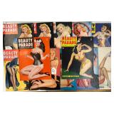 #lot 9- lot of 13 Beauty Parade Magazines
