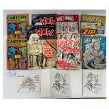 #32 Bill Ward Lot of Magazines