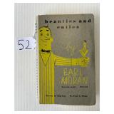 #52 Earl Moran Beauties and Cuties Promotional Book  1954-55
