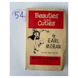 #54 Earl Moran Beauties and Cuties Promotional Book 1956-57