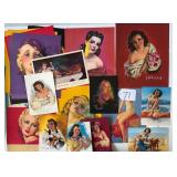#71 Lot of material signed by Zoe Mozert