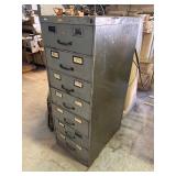 Lot #18 Heavy Duty 7 Drawer Tool Cabinet Full