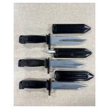 #1348 Misc. Military Related Lots incl. dummy grenades, various bayonetts,  sporting rifle magazines