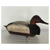 #1356 Ben Schmidt - Centerline, MI Canvas Back Drake Duck Decoy