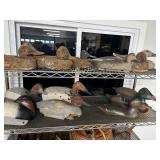 #1361 Lot of 6 Cork Duck Decoys