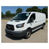 Lot #30 UM#1144- 2017 Ford Transit Cargo Van- 28k