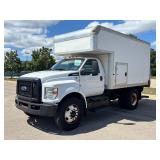 Lot #53 UM#1288- 2016 Ford F650 Box Truck- 74k