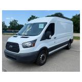 Lot #34 UM#1233- 2018 Ford Transit Cargo Van- 83k