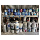 Lot #15 Large Paint Lot #1- Mostly Used White