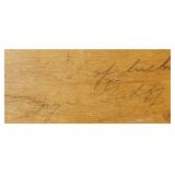 Light Signature of Gretzky on the blade