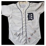 Circa 1985 Detroit Tigers Darrell Evans Game Worn Baseball Jersey