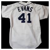 Circa 1985 Detroit Tigers Darrell Evans Game Worn Baseball Jersey