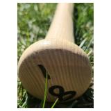 Detroit Tigers, Mike Heath Game Baseball Bat- Autographed