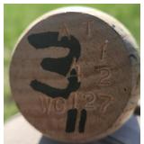 Detroit Tigers Hall of Fame, Alan Trammell Game Used Baseball Bat- Autographed