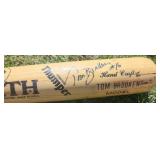 Detroit Tigers, Tom Brookens Game Used Baseball Bat- Autographed