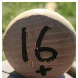 Detroit Tigers, Tom Brookens Game Used Baseball Bat- Autographed