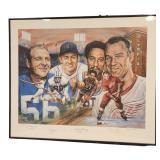 Doug West Multi Signed Lithograph