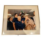 1984 Detroit Tigers Victory Celebration Photograph w/ Jack Morris, Jim Campbell, Sparky Anderson