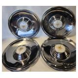 Lot 101:  NOS Set of 4 Wheelcovers for the 1956-1957 Lincoln Premieres.