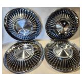 Lot 105: Clean Set of Used Wheelcovers for the 1956-1957 Continental Mark II.