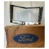 Lot 112: NOS GRILLE SHELL WITH FACTORY PROTECTIVE FILM.  INCLUDES ORIGINAL FOMOCO BOX!