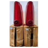 Lot 123:  NOS PAIR OF TAIL LAMP LENSES FOR THE 1961-64 LINCOLNS.  