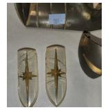 Lot 181: USED PAIR OF REAR FENDER ORNAMENTS FOR THE 1958 LINCOLN CONTINENTALS