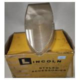 Lot 193: NOS TAILLAMP "DIFFUSER" FOR THE 1956 LINCOLN PREMIERES