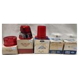 Lot 211: NOS LOT OF TAIL LAMP AND BACK UP LENSES FOR THE 1958 AND 1960 LINCOLN CONTINENTALS!