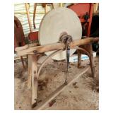 Antique Sharpening Wheel
