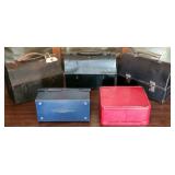 Group of Metal Lunch Boxes