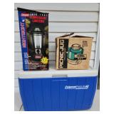 Camping Gear!  Coleman Cooler, Picnic Jug, Lantern