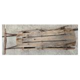 Antique Wood Sled
