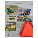 Collection of Reproduction John Deere Signs