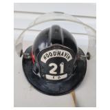 Original Woodhaven Fireman Helmet