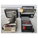 Group of Ood Transistor Radios, and Tape Players