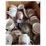Beautiful Vintage Cups, Saucers, and Plates