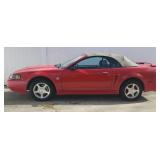 2004 Ford Mustang Convertible 40th Anniversary w/ 44,000 Miles. 3.9 Liter 6 Cylinder 
