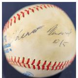 RARE! Herbie Redmond Signed Baseball