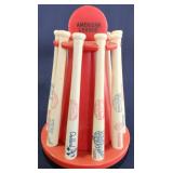 c. Mini American League Baseball Bat Coin Bank