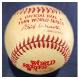 1984 Detroit Tigers World Series Baseball