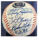 1985 Detroit Tigers Multi Signed Baseball w/Kirk Gibson