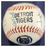1983 Detroit Tigers Signed Baseball