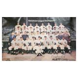 1968 Detroit Tigers LARGE Baseball Promo Poster