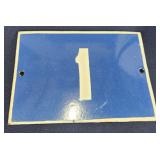 Detroit Tigers Tiger Stadium Porcelain Artifact