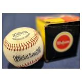 Vintage Wilson Official Baseball in Box