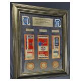 2012 Detroit Tigers Framed World Series Presentation