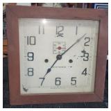 Seth Thomas Office Wall Clock - Double Wind TIme Only